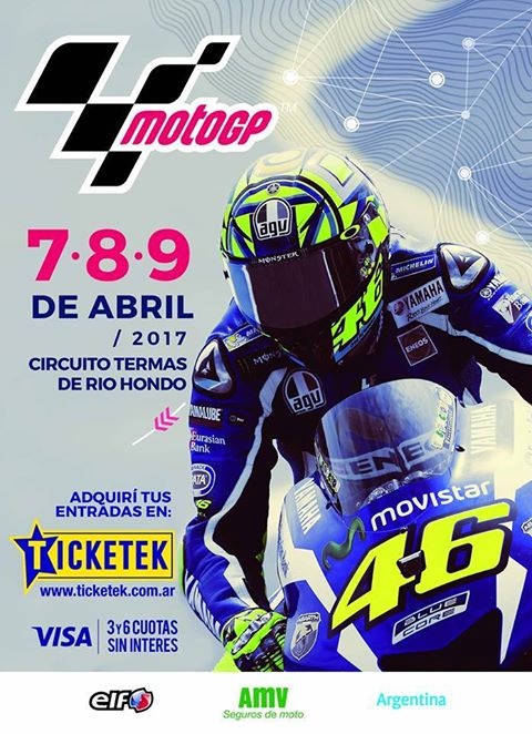 MotoGP-2017-Autodromo Termas de Rio Hondo Santiago del Estero